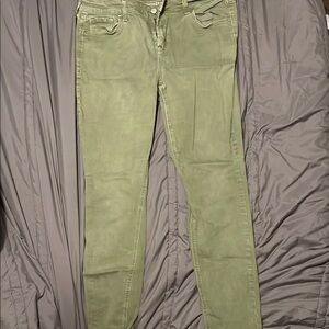 Old Navy Women's Skinny Jeans - Light Green